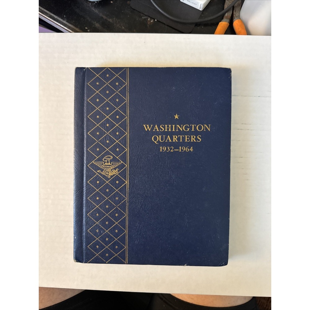 Whitman Bookshelf Washington Quarters 1932-1964 Album #9418